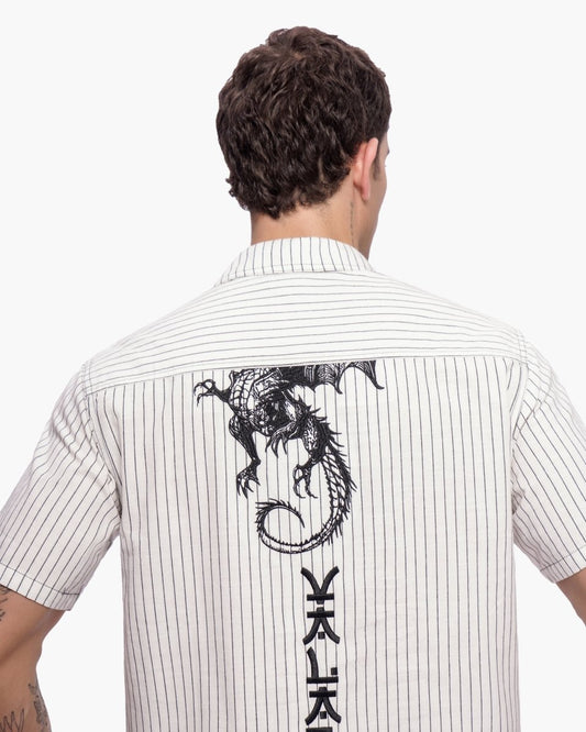 Fugazi Button Down Black/White - Valabasas