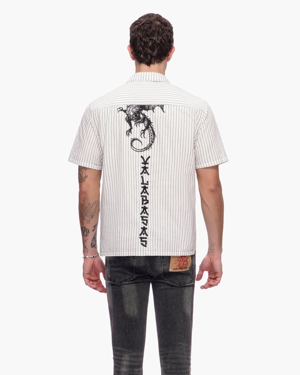 Fugazi Button Down Black/White - Valabasas