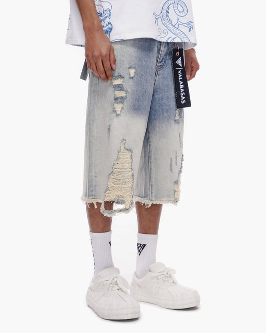 Fuse Jorts Light Blue Wash - Valabasas