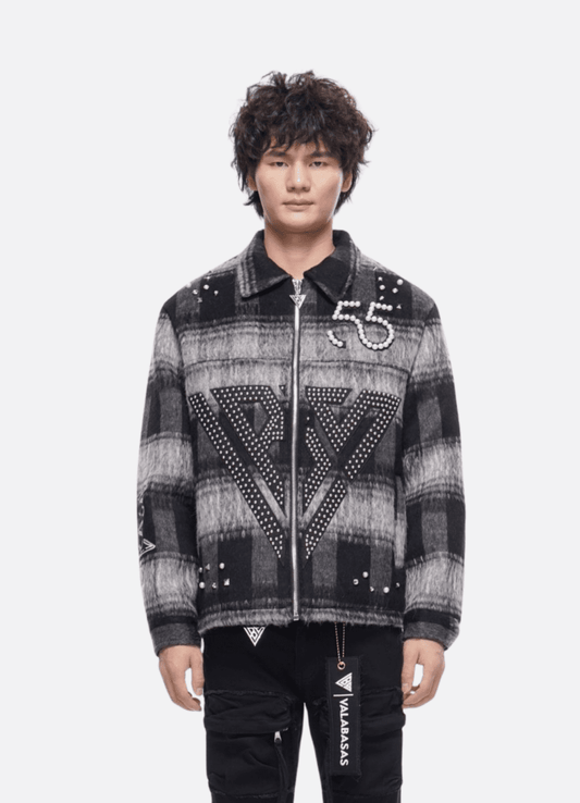 Garland Woven Jacket Black - Valabasas