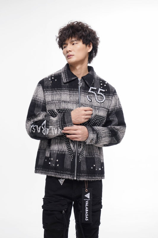 Garland Woven Jacket Black - Valabasas