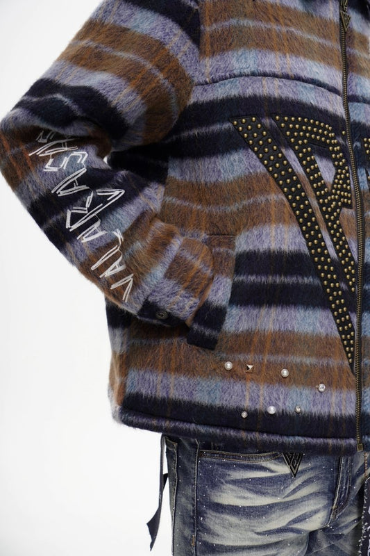 Garland Woven Jacket Brown - Valabasas