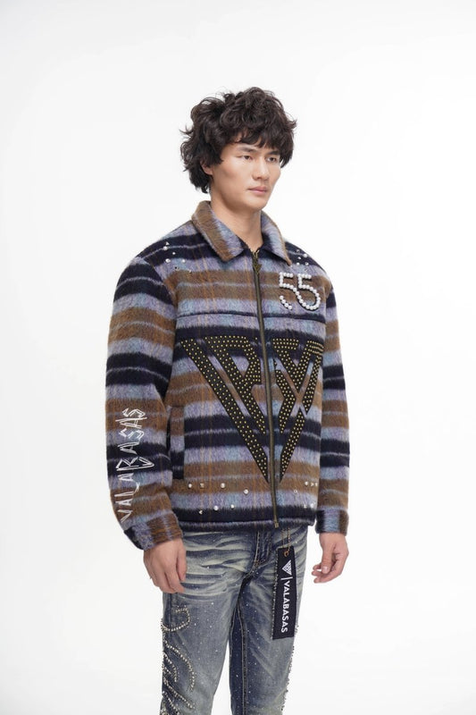 Garland Woven Jacket Brown - Valabasas