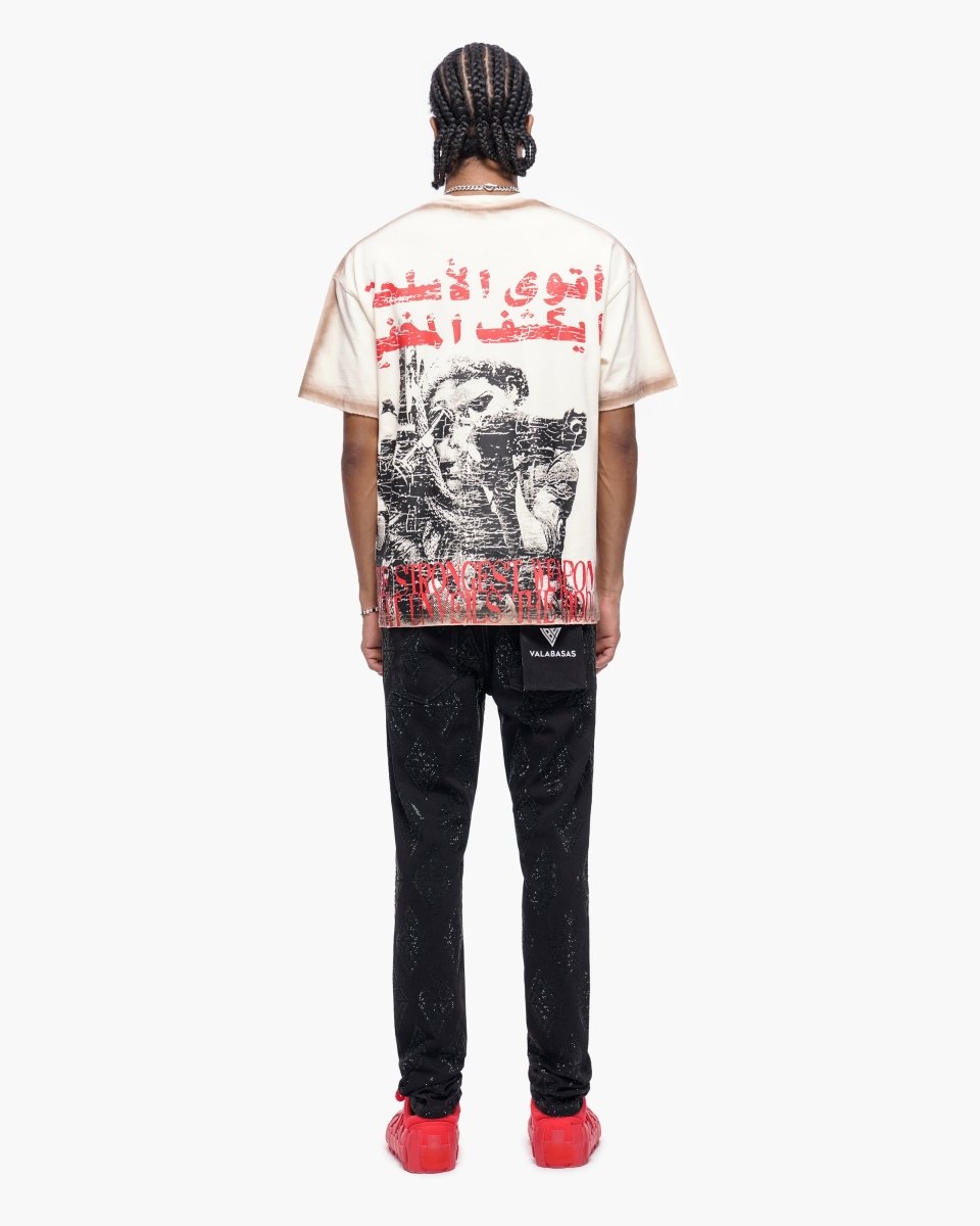 Gather Skinny Black Jeans - Valabasas