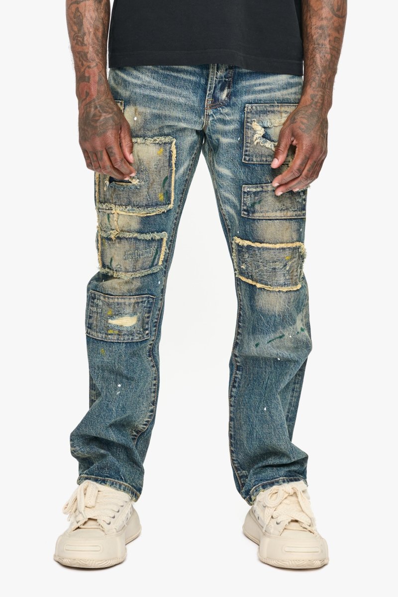 Gaz Straight Dark Vintage Washed - Valabasas