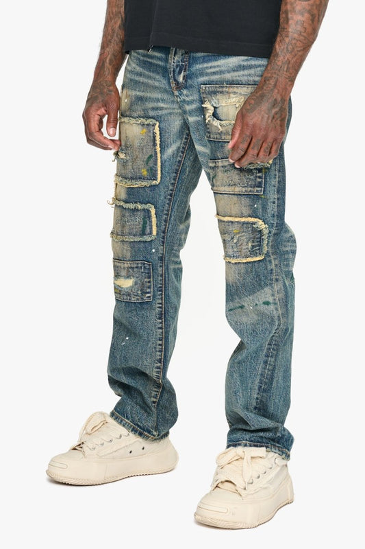 Gaz Straight Dark Vintage Washed - Valabasas