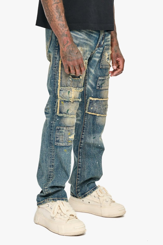 Gaz Straight Dark Vintage Washed - Valabasas