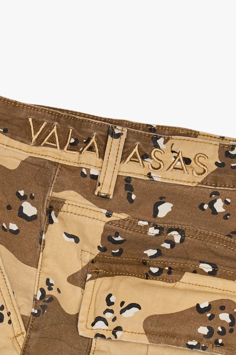 Geno Stacked Flare Jean Db Sand - Valabasas