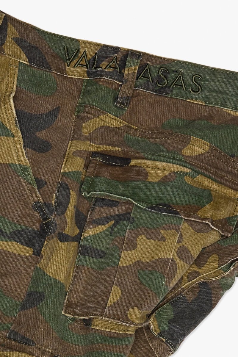 Geno Er Green Stacked Flare Jean