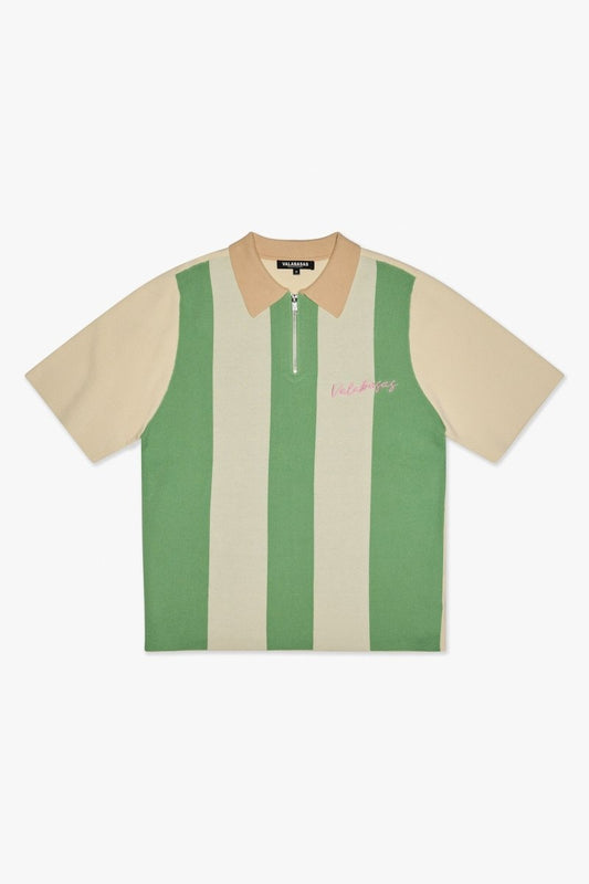 Getaway Woven Collar Shirt Green - Valabasas