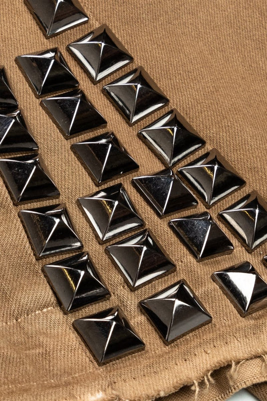 "GLAZ" STACKED FLARE JEAN SAND DRIFT - Valabasas