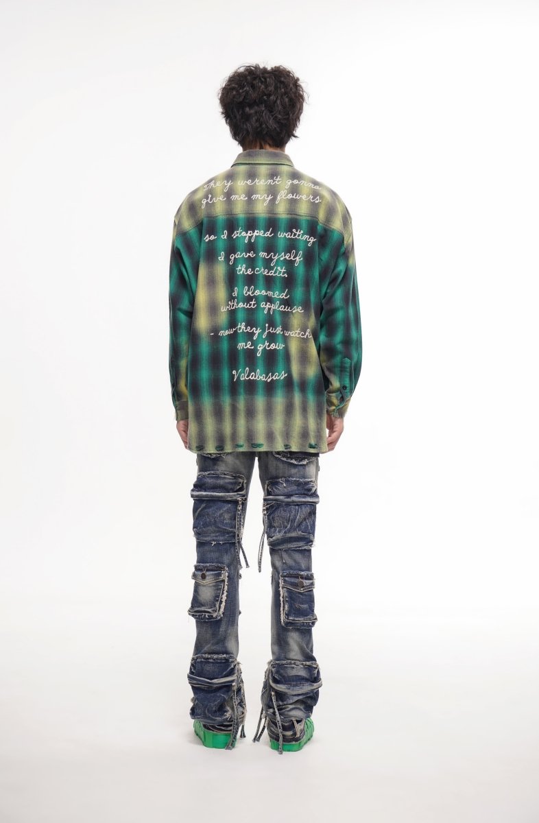 Glory Green Button Down - Valabasas