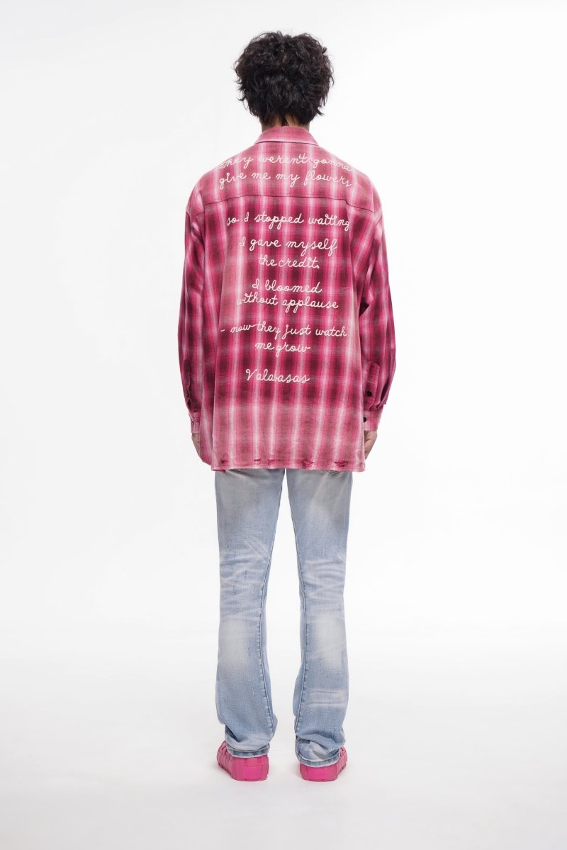 Glory Pink Button Down - Valabasas