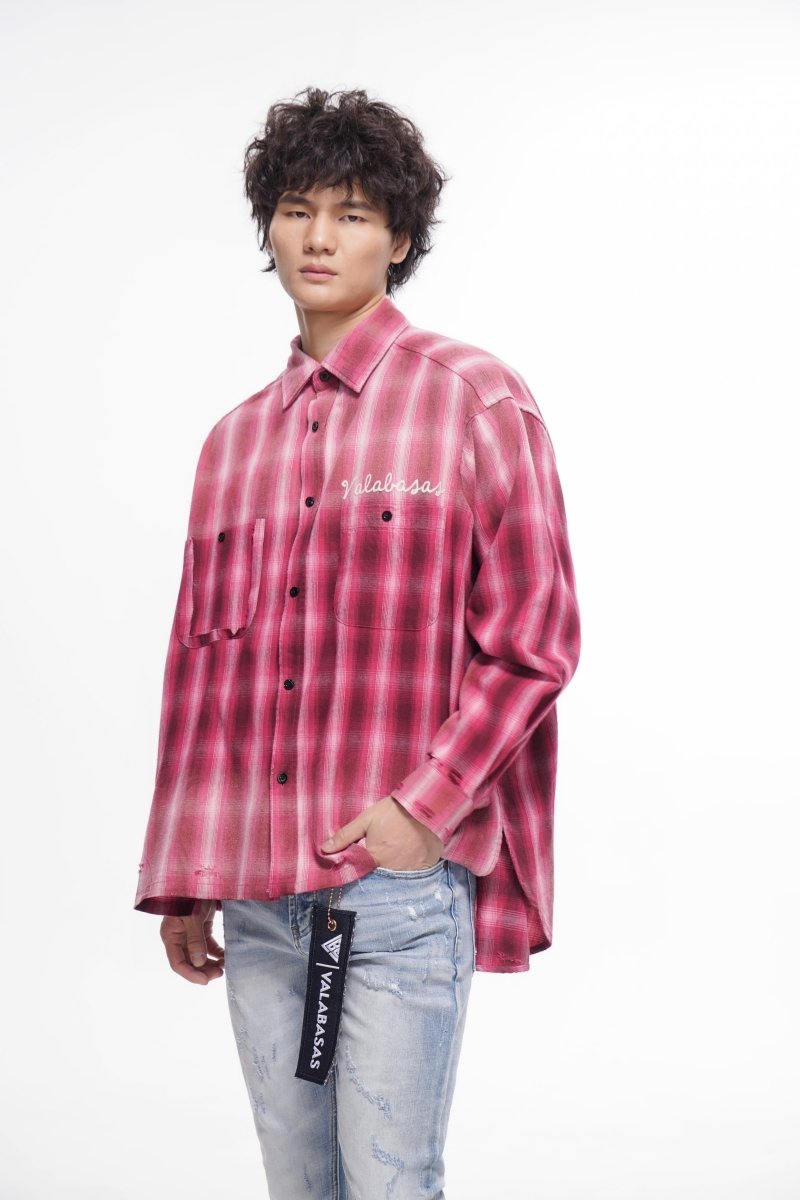 Glory Pink Button Down - Valabasas