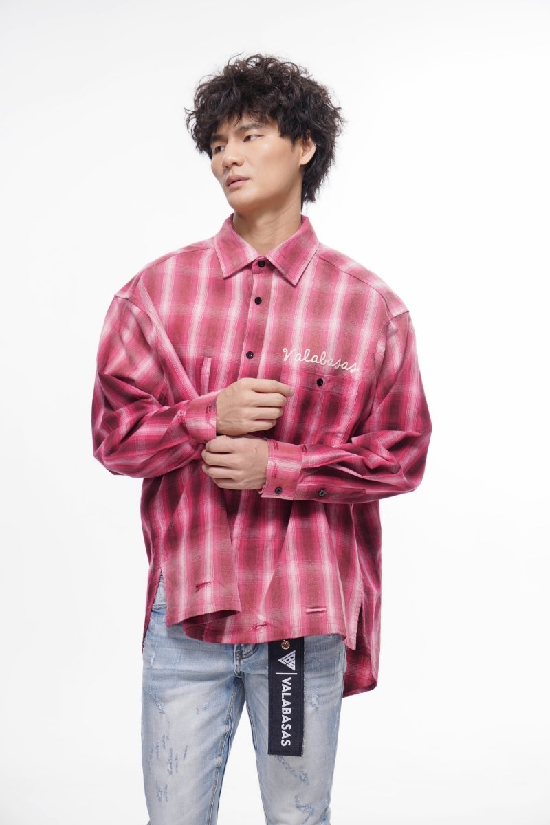 Glory Pink Button Down - Valabasas