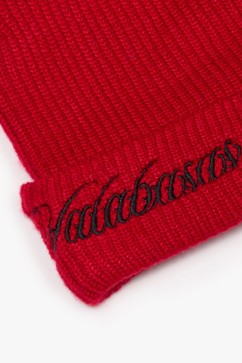 "GRANITE" RED BEANIE