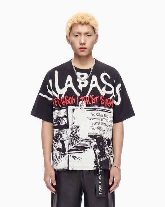Granny Tee Black