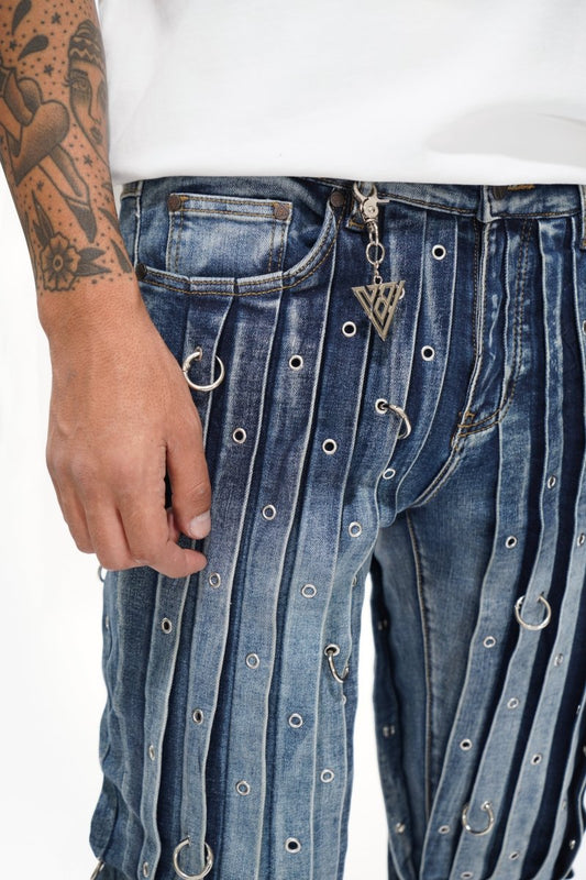 Gravity Blue Washed Stacked - Valabasas