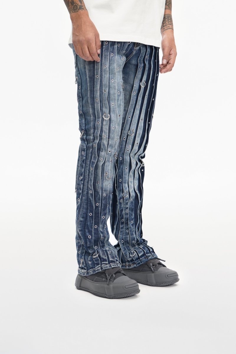 Gravity Blue Washed Stacked - Valabasas