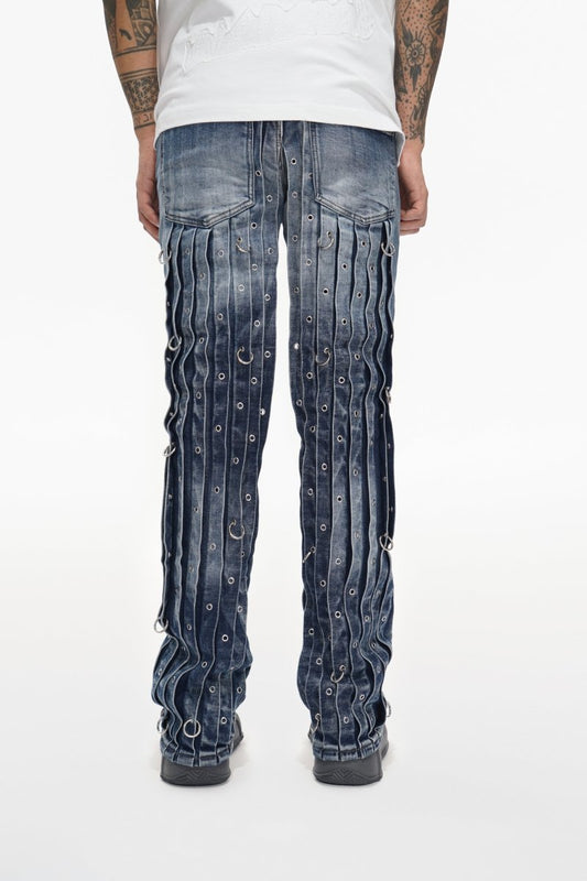 Gravity Blue Washed Stacked - Valabasas