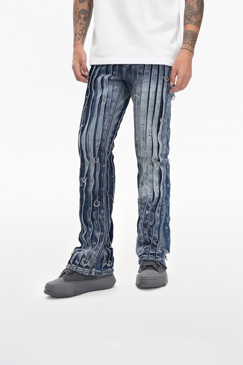 Gravity Blue Washed Stacked - Valabasas
