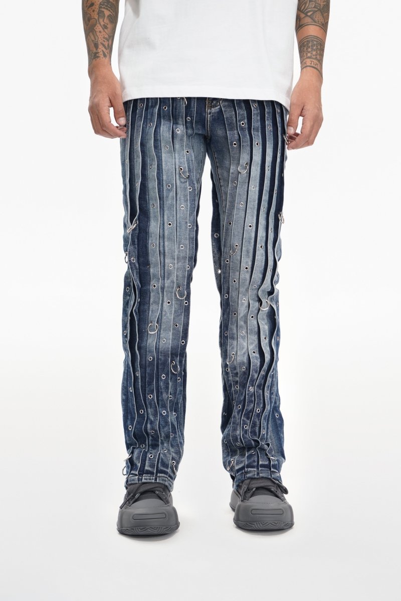 Gravity Blue Washed Stacked - Valabasas