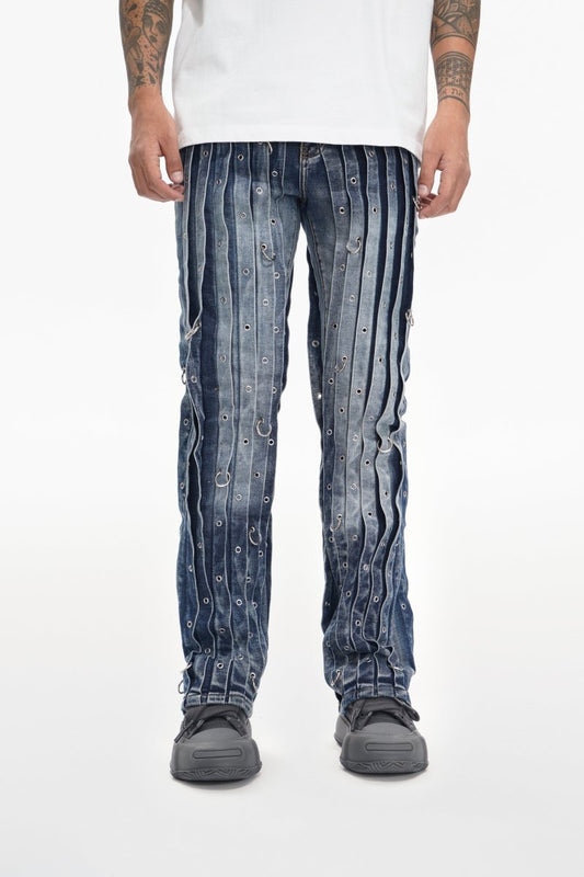 Gravity Blue Washed Stacked - Valabasas