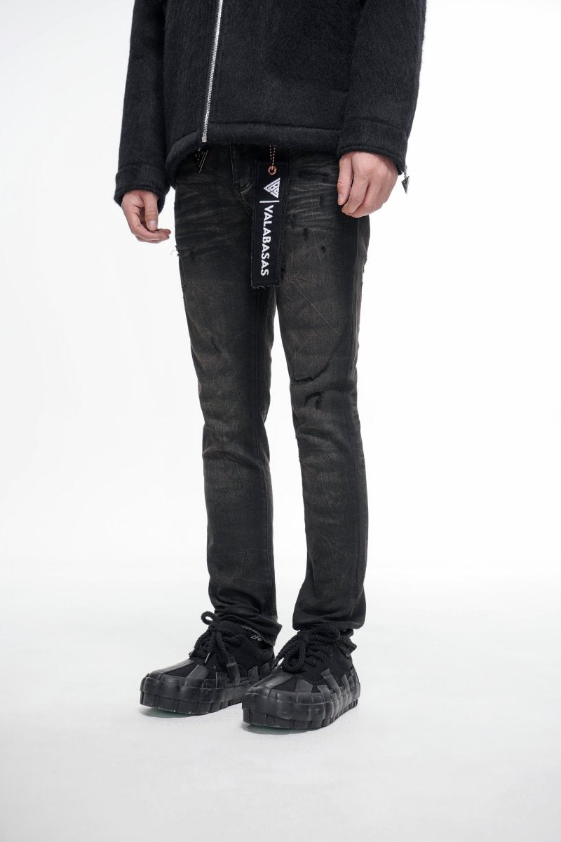 Greed Skinny Black Washed - Valabasas