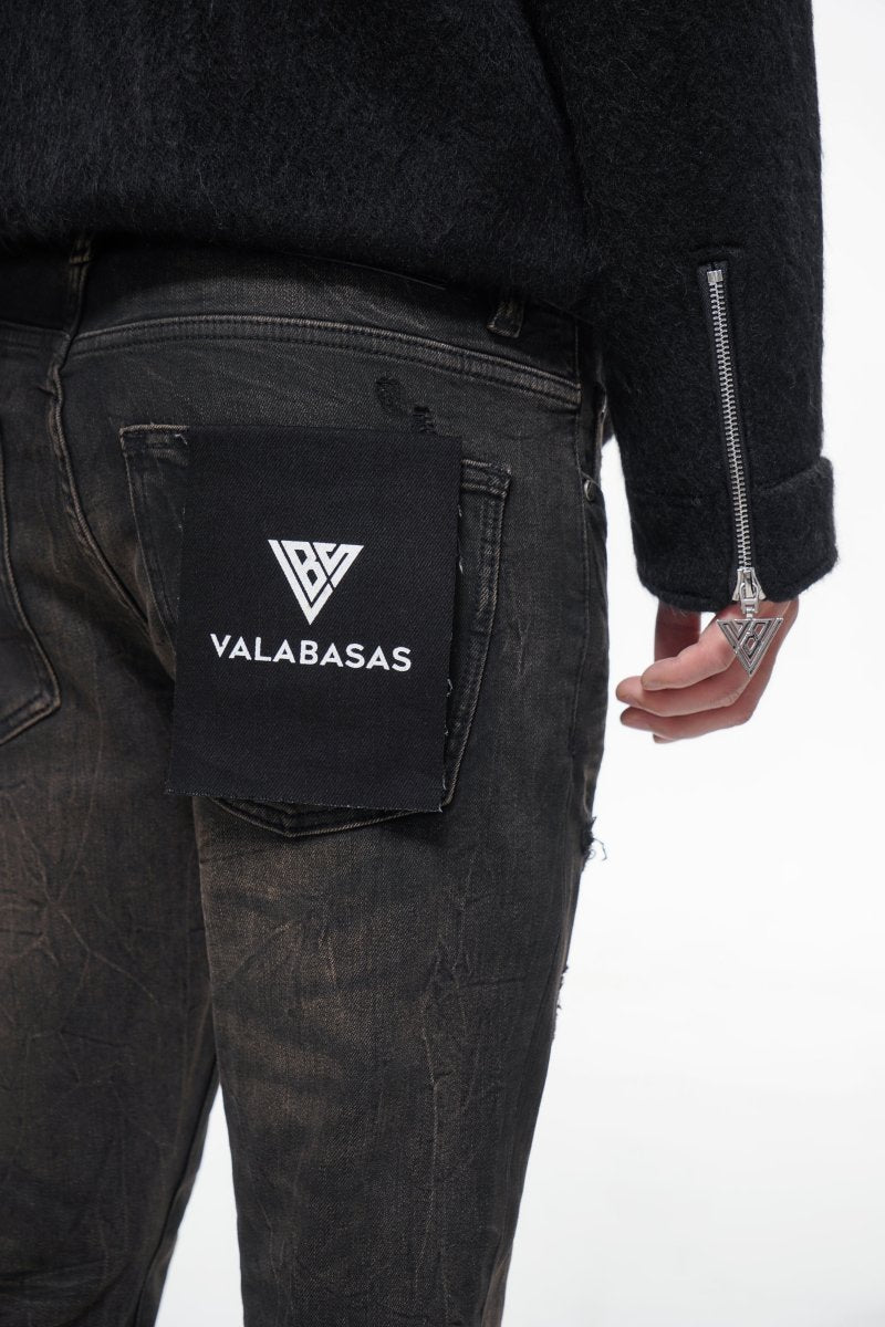 Greed Skinny Black Washed - Valabasas