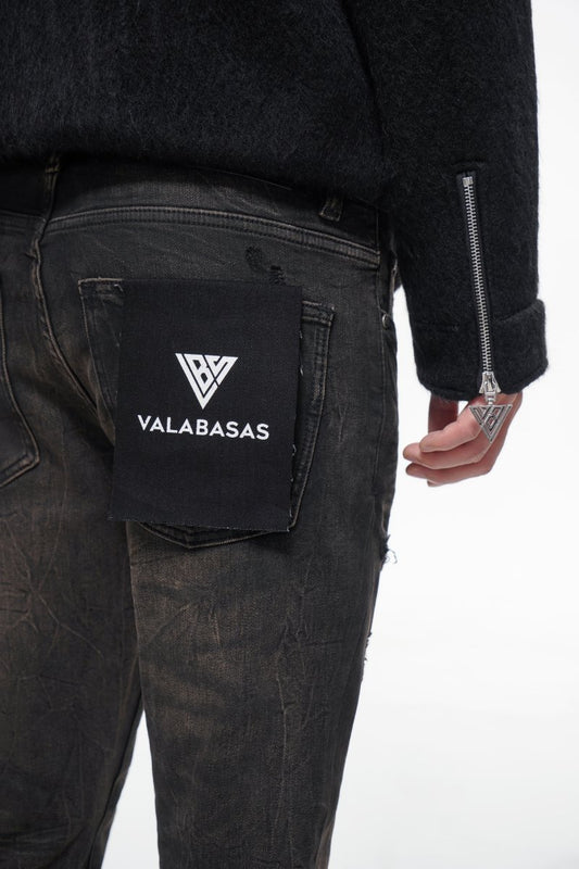 Greed Skinny Black Washed - Valabasas