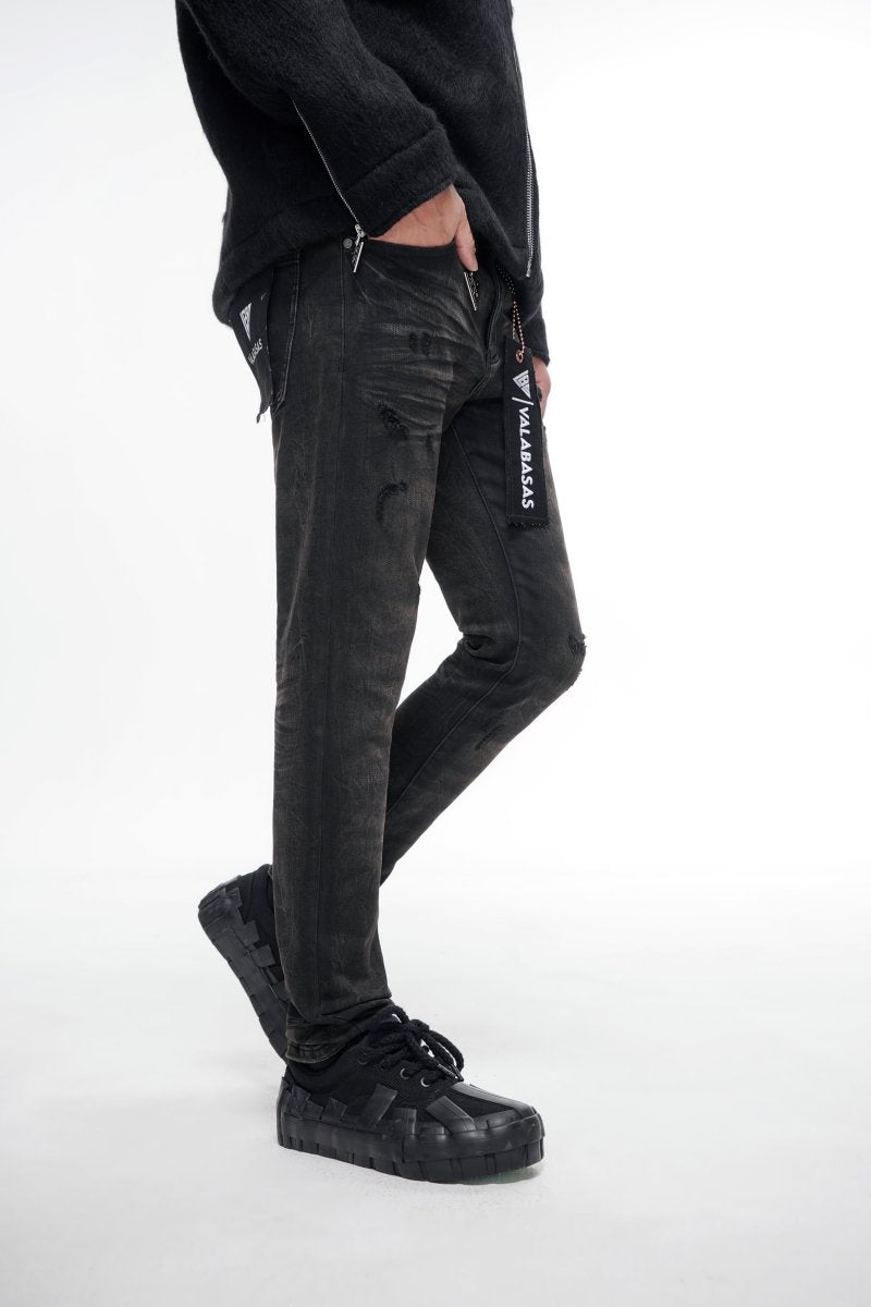 Greed Skinny Black Washed - Valabasas