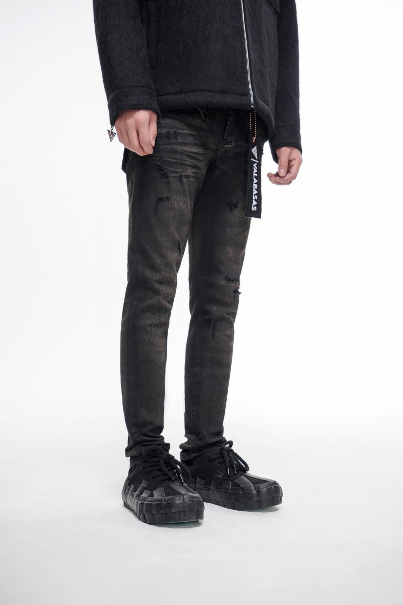Greed Skinny Black Washed - Valabasas