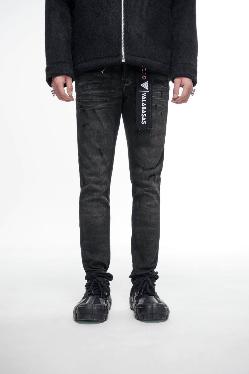 Greed Skinny Black Washed - Valabasas