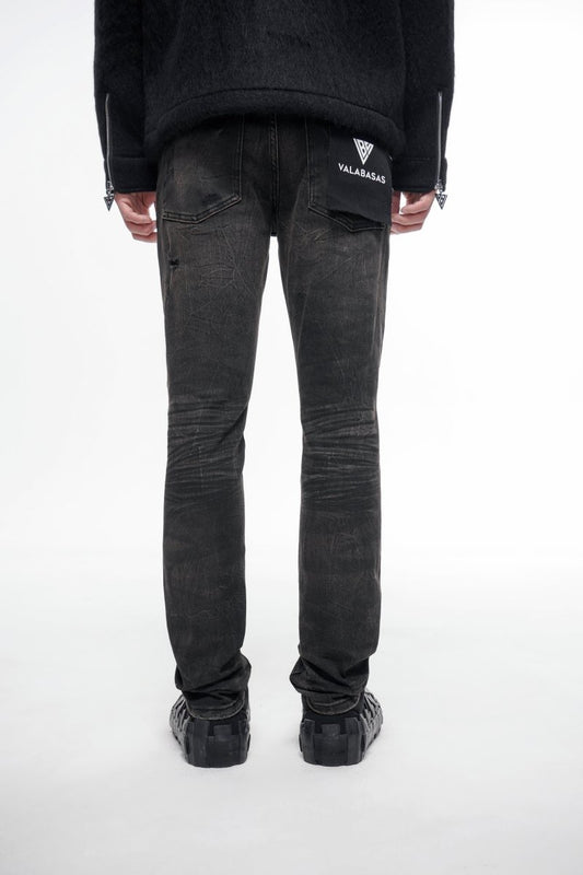 Greed Skinny Black Washed - Valabasas