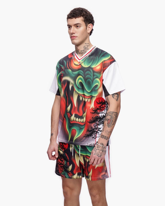 Green Inferno Tee Printed&MultiColor - Valabasas