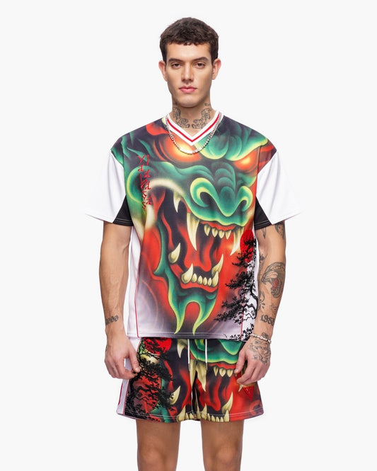 Green Inferno Tee Printed&MultiColor - Valabasas