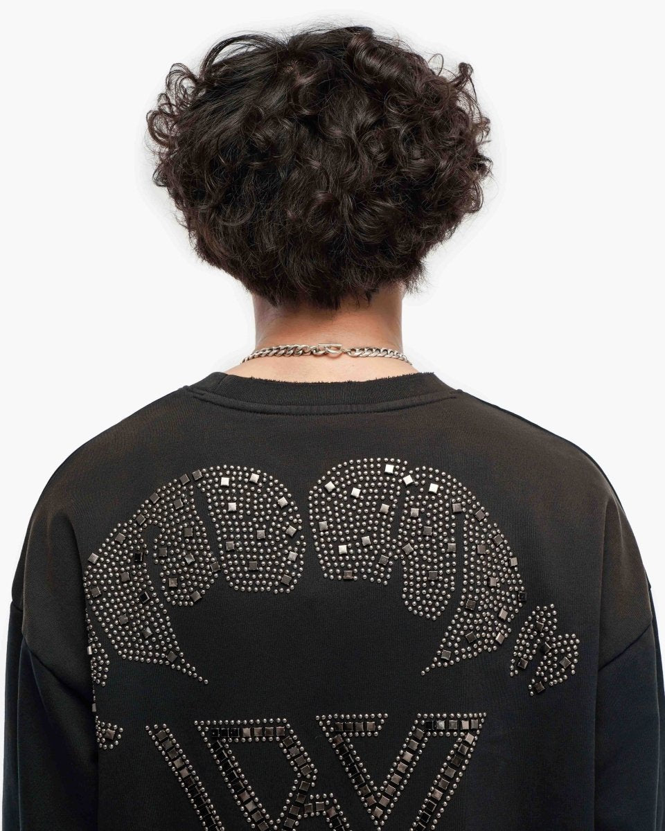 Grizzley Vintage Black Crew - Valabasas