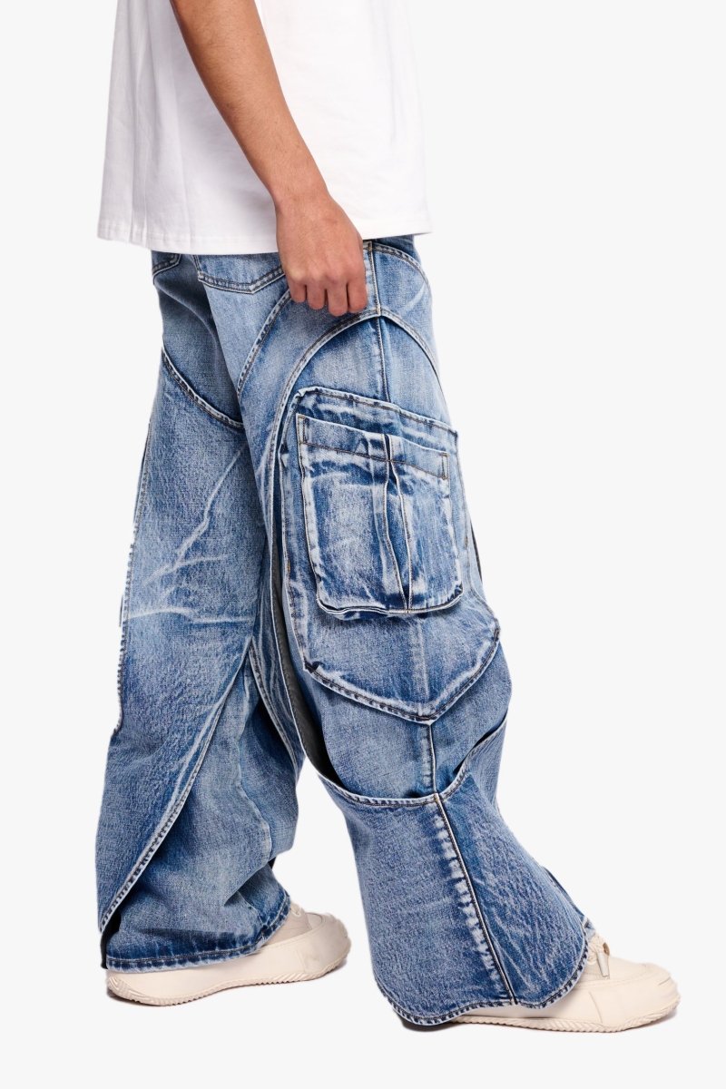 Guts Baggy Blue Wash - Valabasas