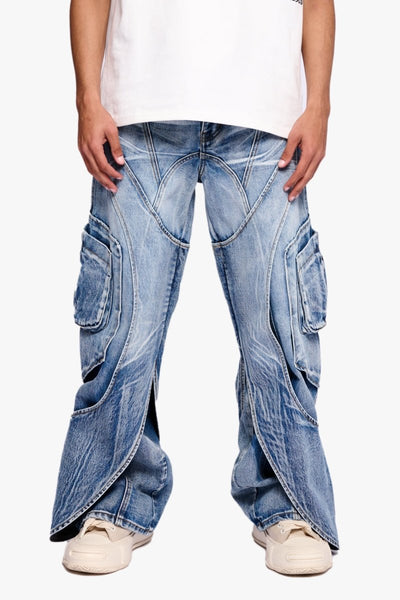 Guts Baggy Blue Wash – Valabasas