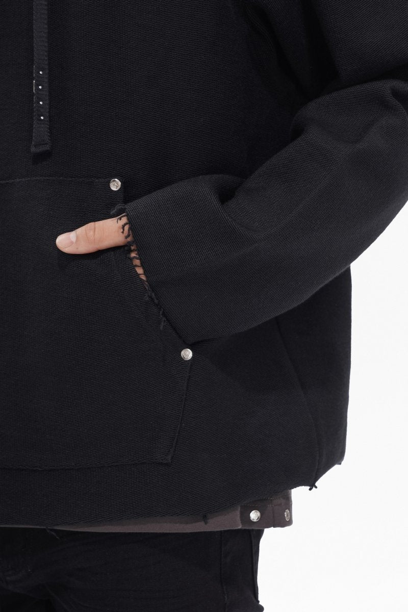 Hand It Hoodie Black - Valabasas