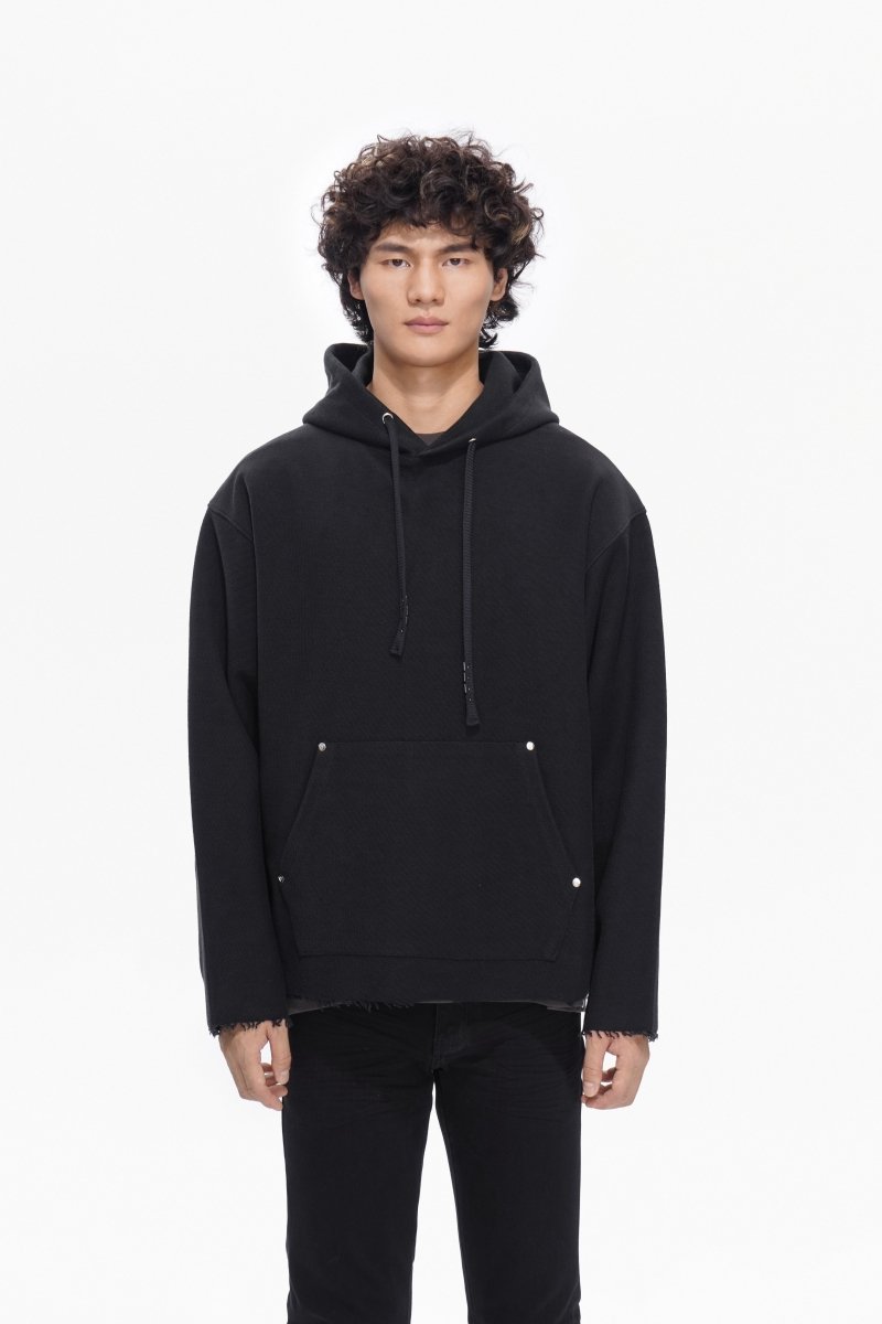 Hand It Hoodie Black - Valabasas