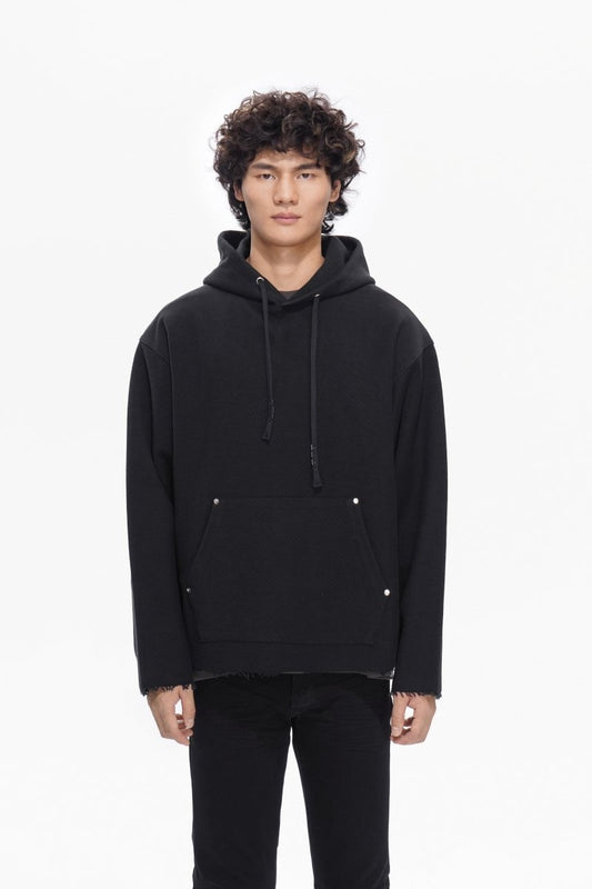 Hand It Hoodie Black - Valabasas