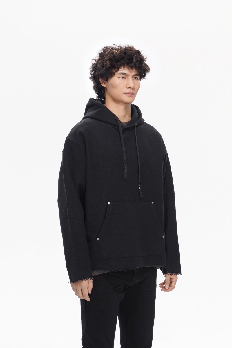 Hand It Hoodie Black - Valabasas