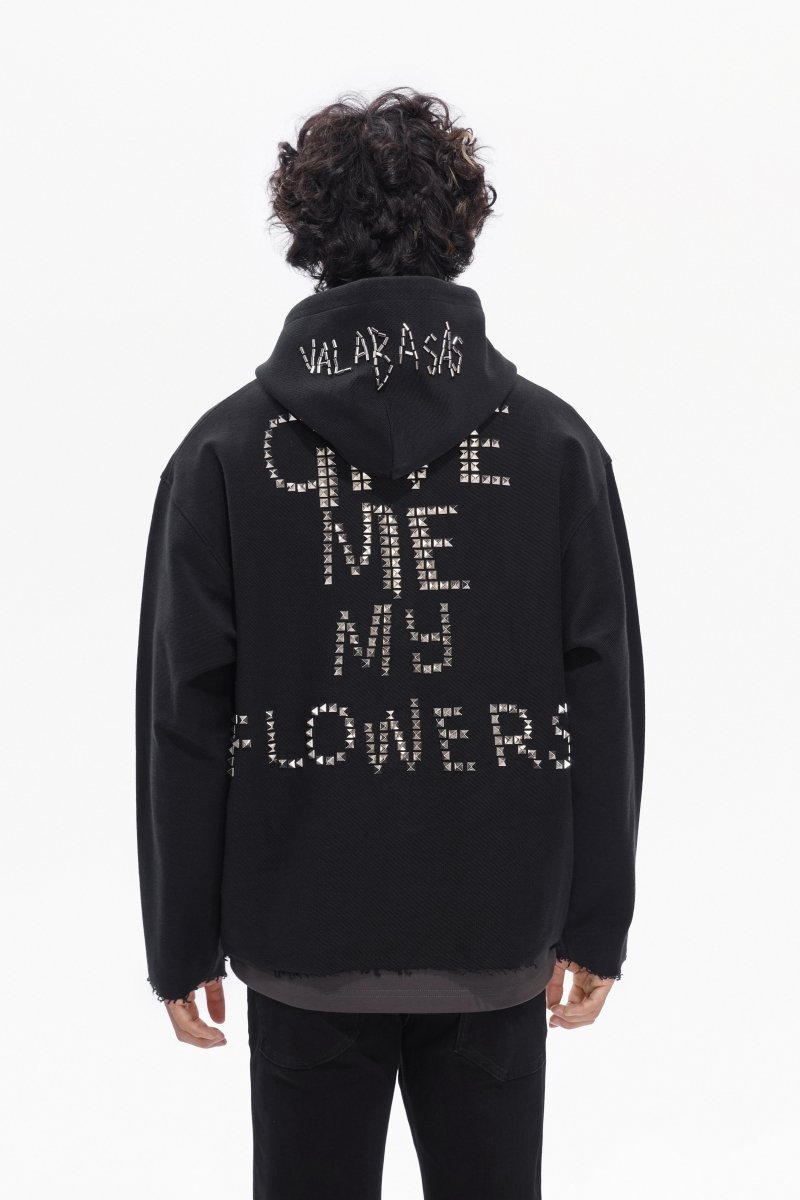 Hand It Hoodie Black - Valabasas