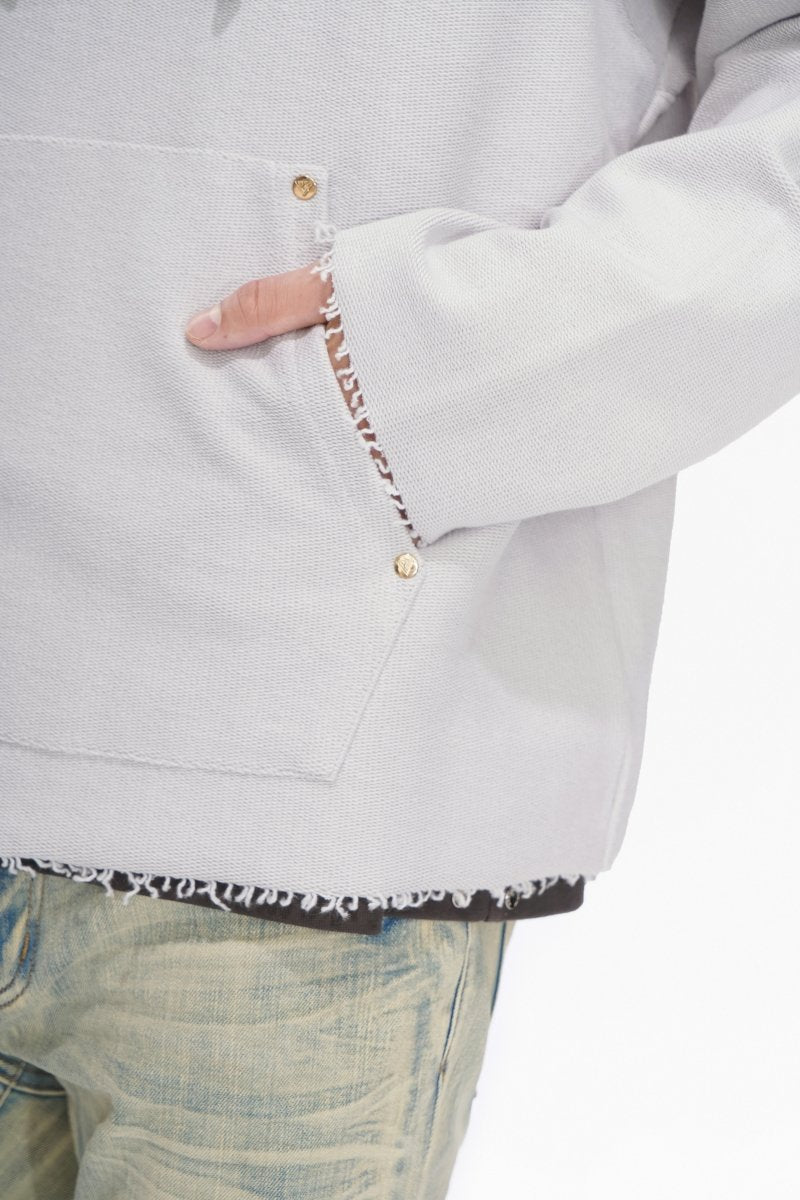 Hand It Hoodie Light Grey - Valabasas