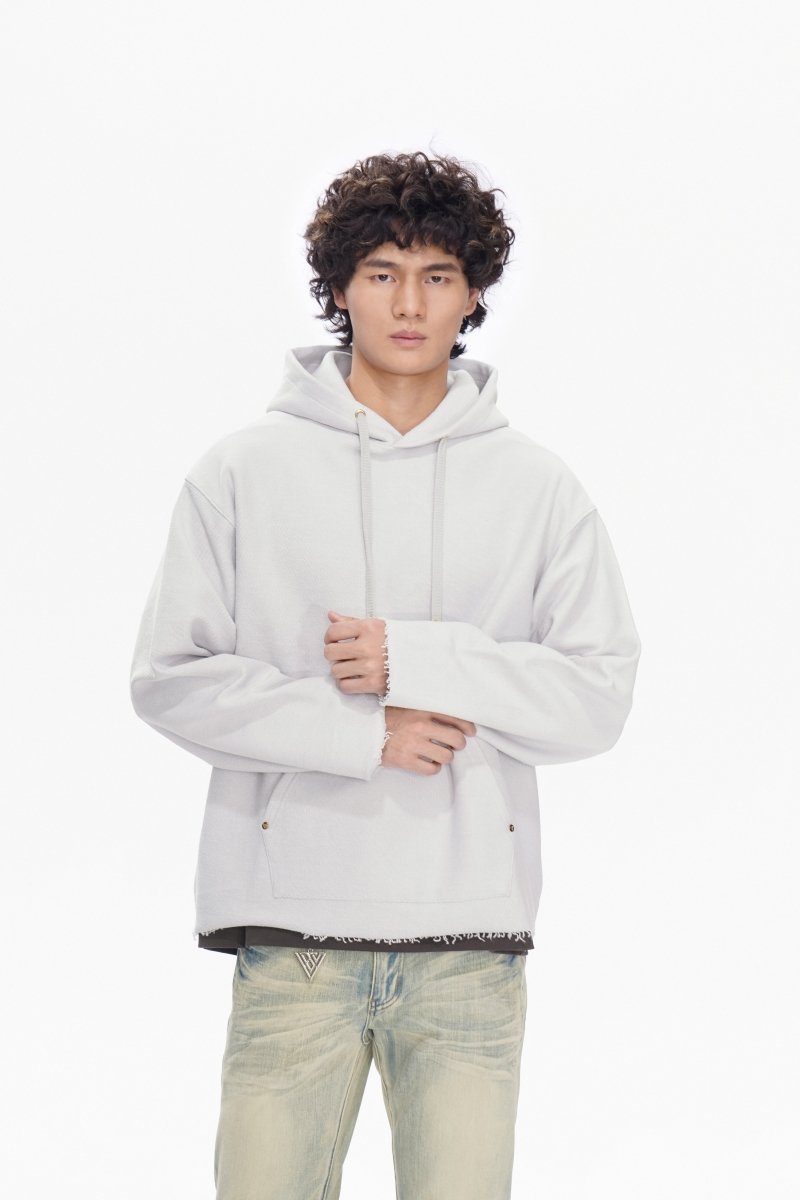 Hand It Hoodie Light Grey - Valabasas