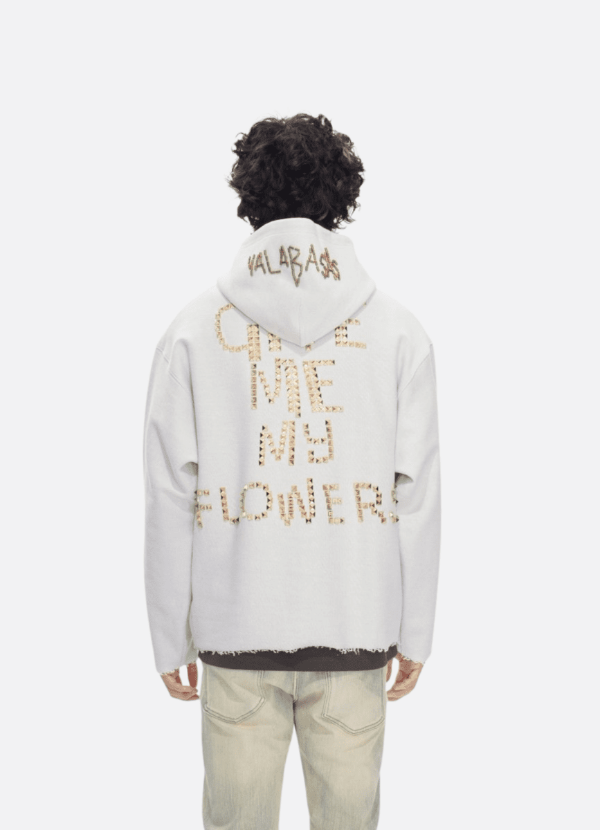 Hand It Hoodie Light Grey - Valabasas