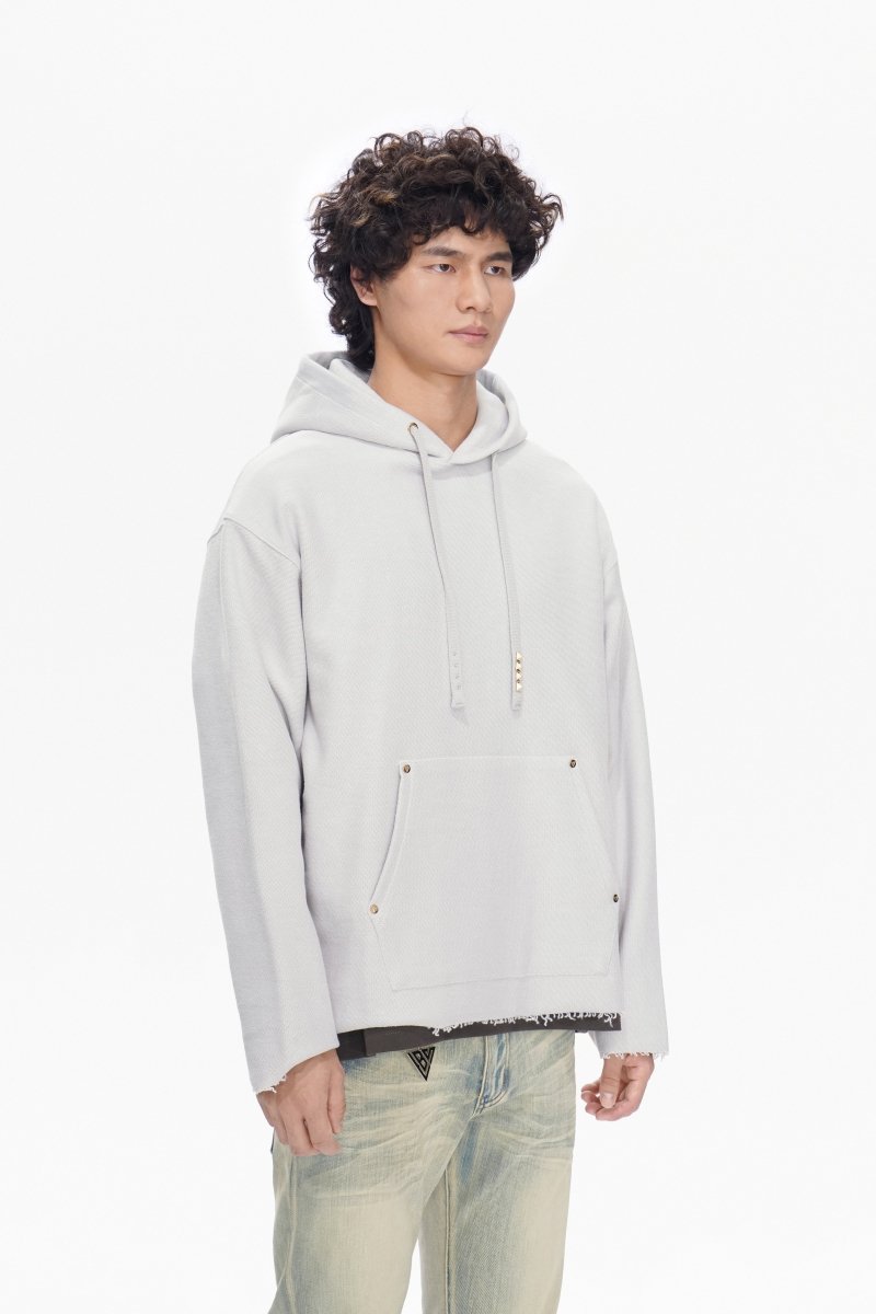 Hand It Hoodie Light Grey - Valabasas