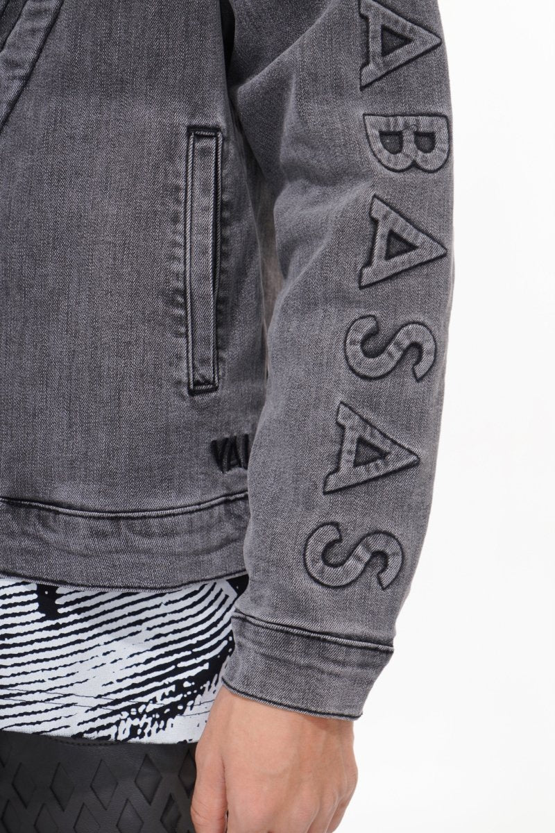 Harley Grey Wash Denim Jacket