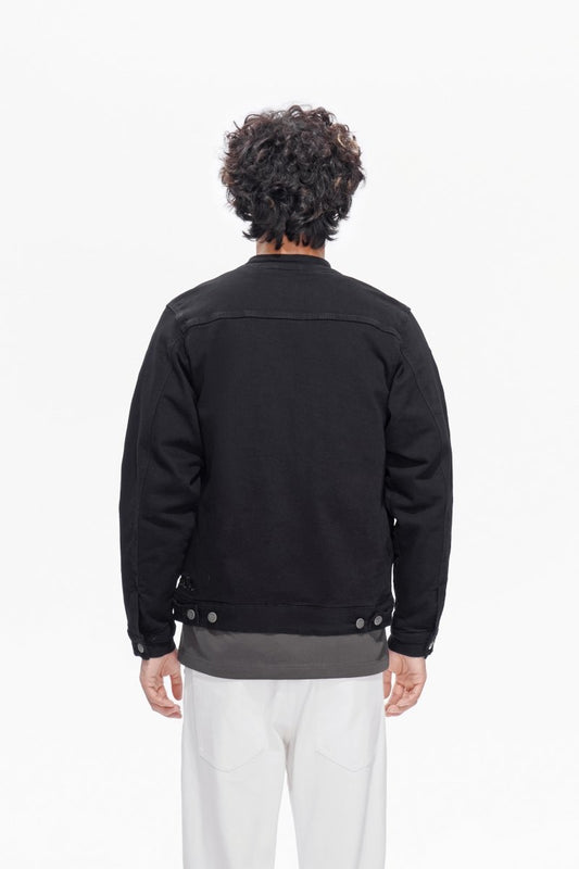 Harley Jet Black Denim Jacket - Valabasas